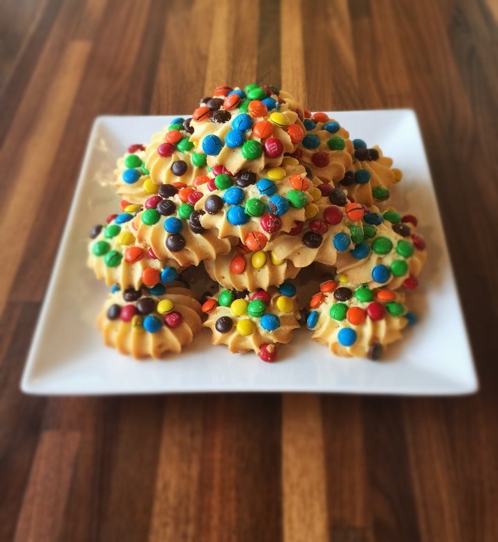 M&M Butter Cookie