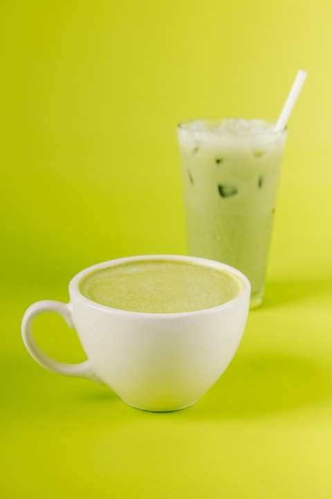 Coconut White Chocolate Matcha Latte