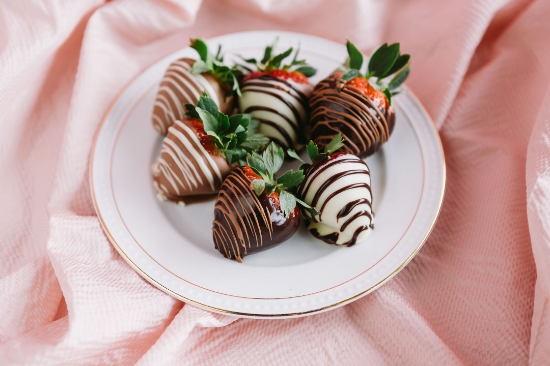 6-pack Chocolate Covered Strawberries