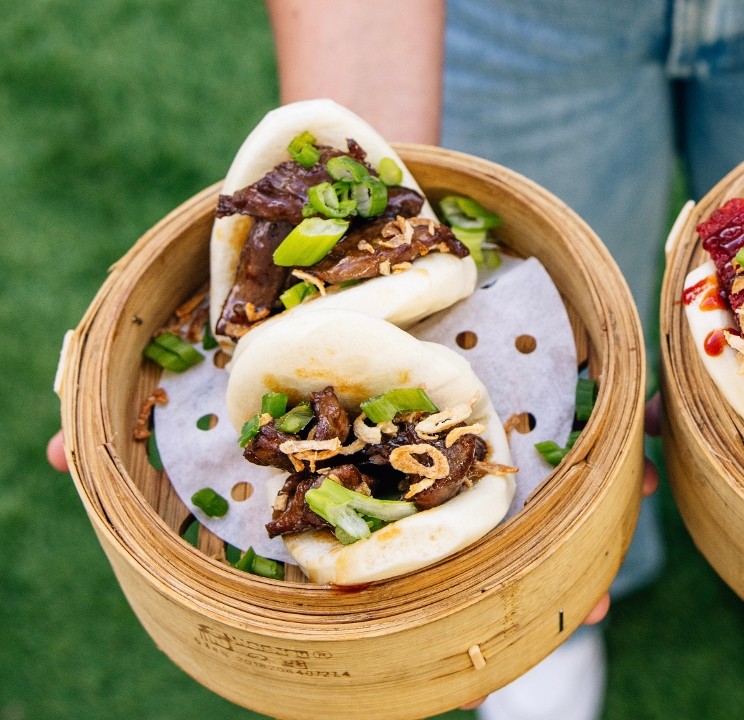 Steak Bao (MEDIUM WELL ONLY. PLEASE NOTE: No refunds or changes will be made for steak temp and Spicy level)