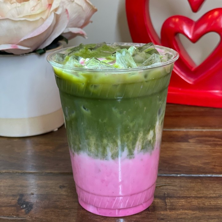 Sakura Matcha Latte