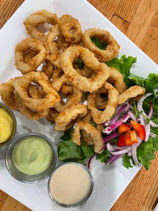 3-Sauce Calamari