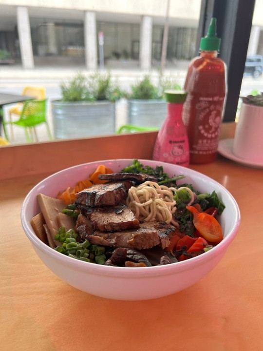 Pork Belly Noodle Bowl