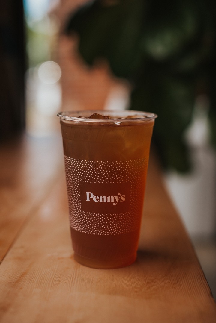 Iced Penny's Black Tea (20 oz)