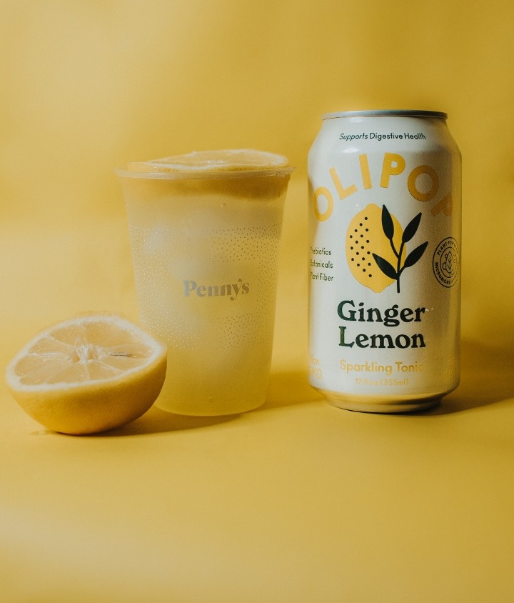 OLIPOP Ginger Lemon