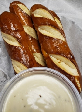 Pretzel Bread Sticks