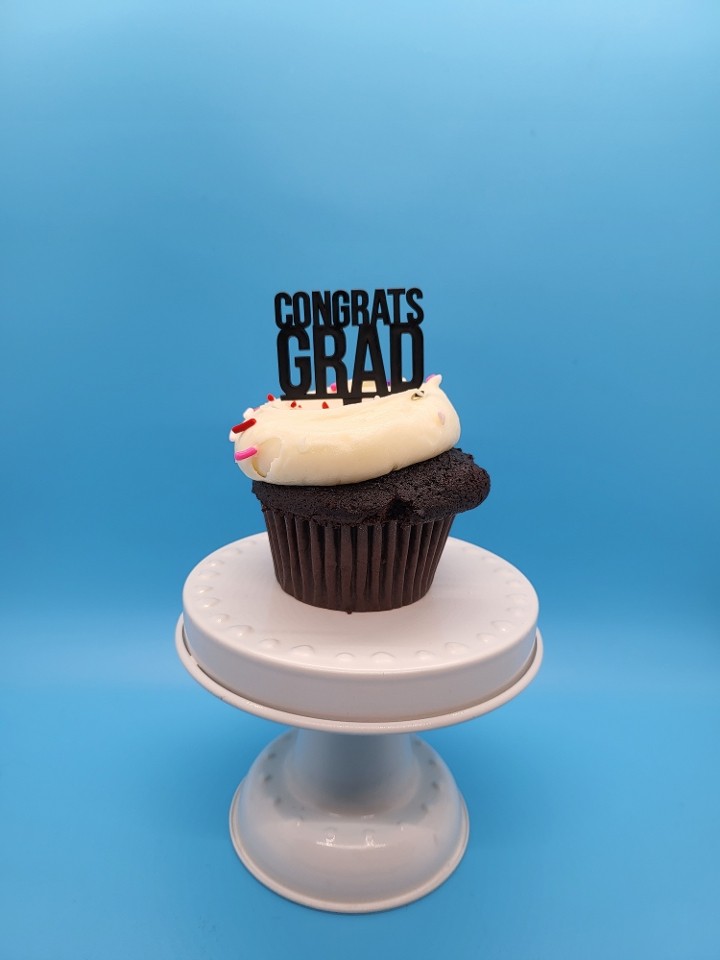 Congrats Grad Cupcake topper