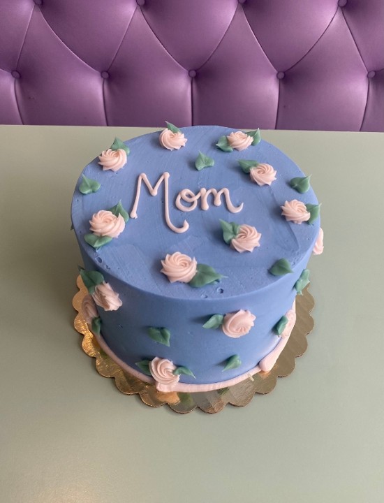 6"3 Layer Mother's Day cake