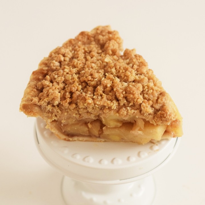 Slice- Apple Streusel Pie