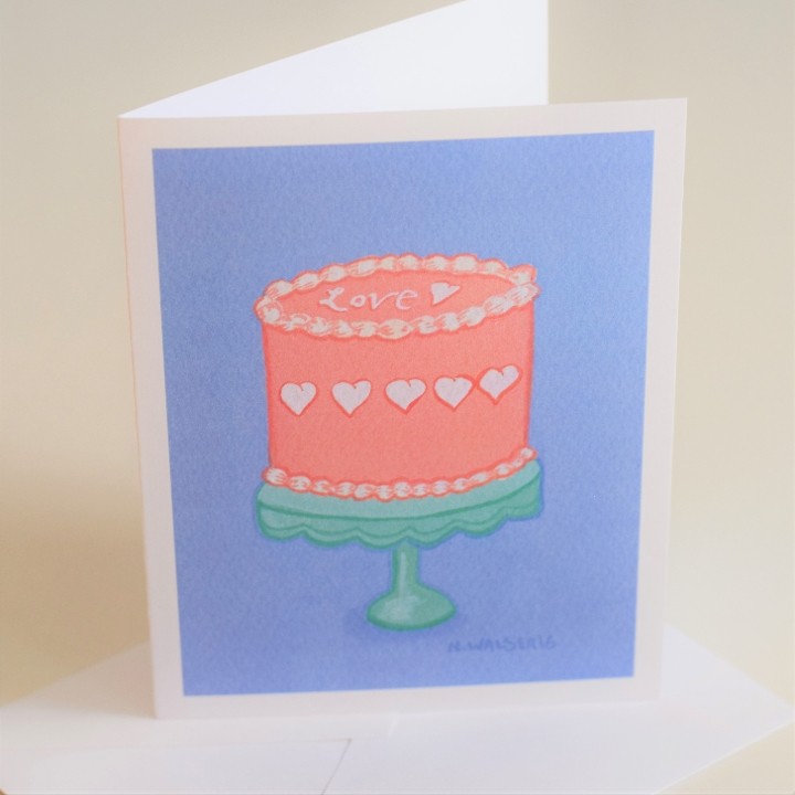 Sweetheart Cake Card