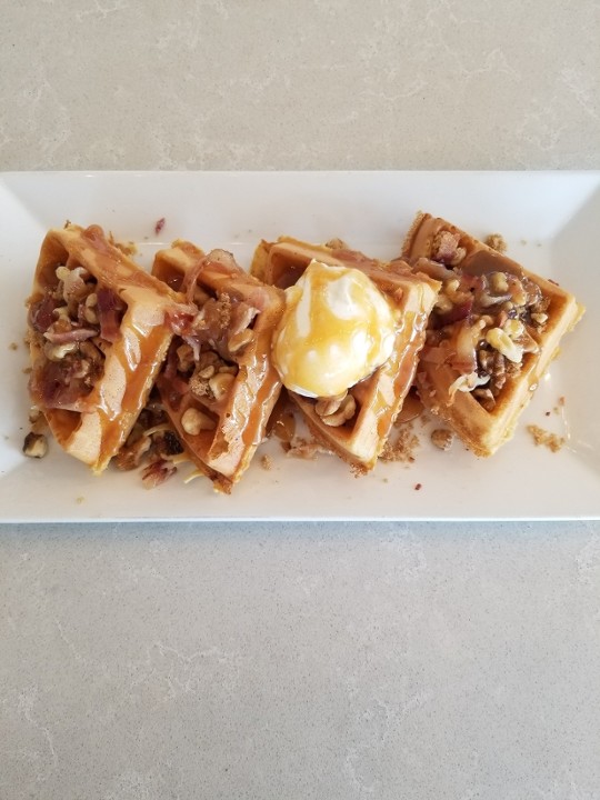 Le Salted Caramel Waffle