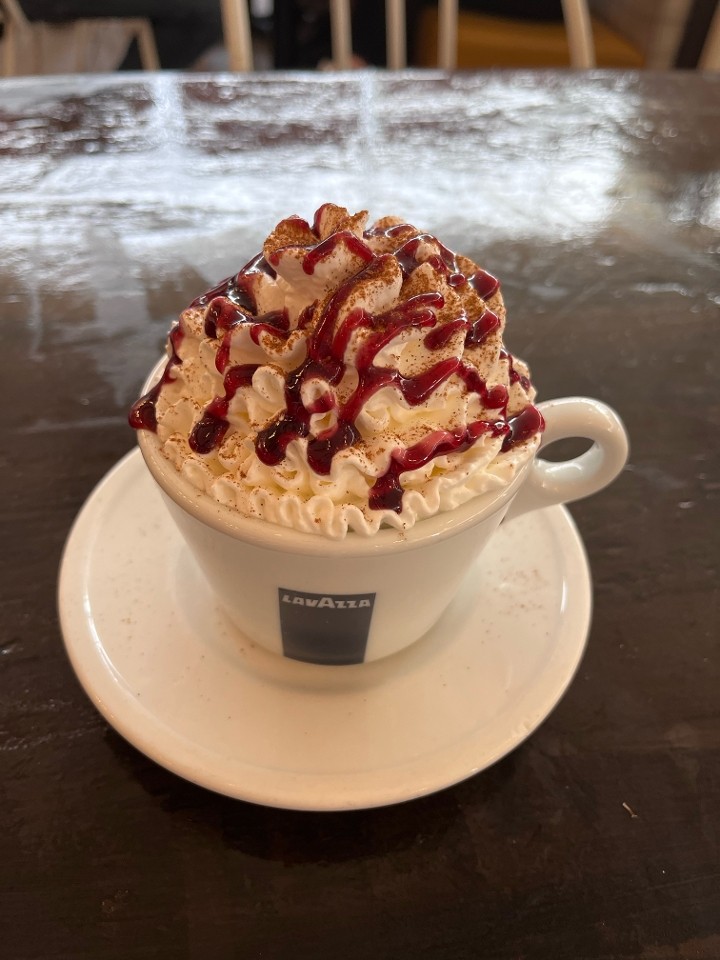 Raspberry Vanilla Cappuccino