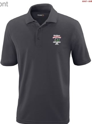 (M) 2XL Carbon Golf Shirt