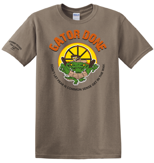 XL Brown Gator Done T-Shirt