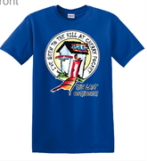 3XL Royal The Hill T-Shirt