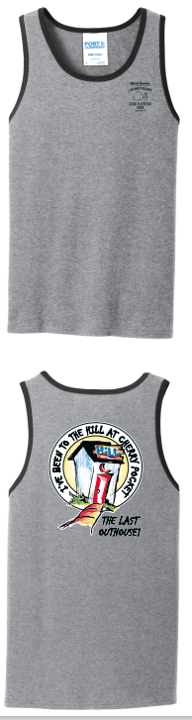 Unisex Tank Grey/Black - 3XL