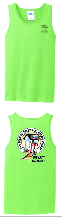 Unisex Tank Neon Green - XL