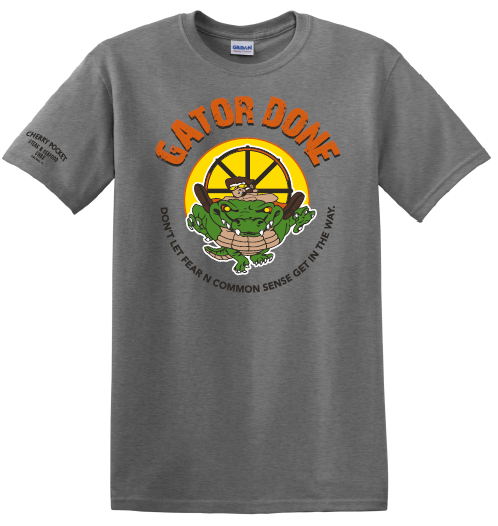 MED Grey Gator Done T-Shirt