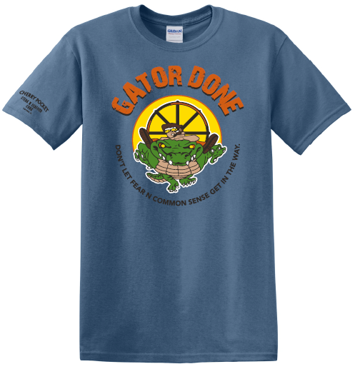 MED Blue Gator Done T-Shirt