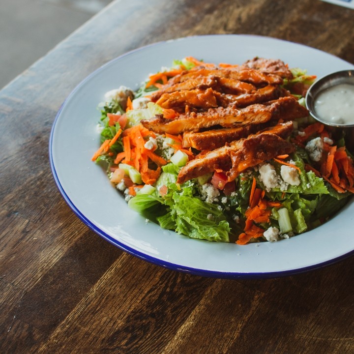 Grilled Buffalo Chicken Salad