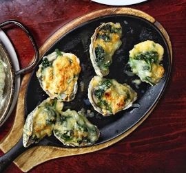 Ostras al Horno / Baked Oysters