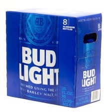 Bud Light (8 Pack Aluminum Bottle)