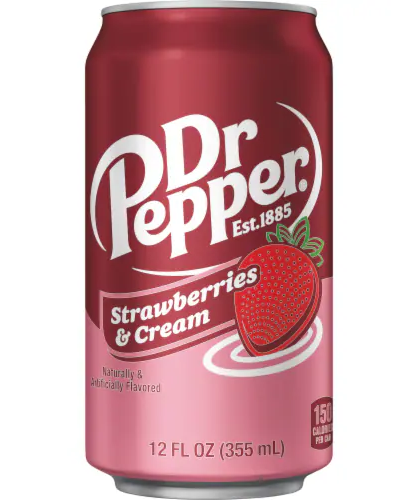 Dr pepper Strawberry Cream