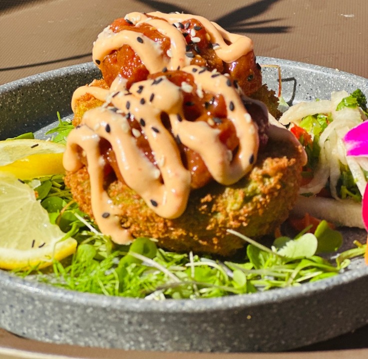 The Getaway Restaurant & Tiki Bar Gandy Location - STUFFED SPICY TUNA ...