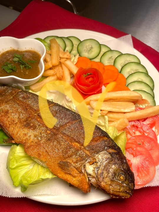 Large grilled fish