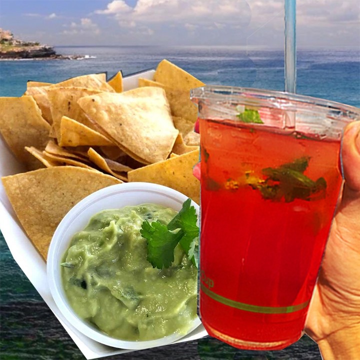 Meal Deal - Guac & Chips + Drink