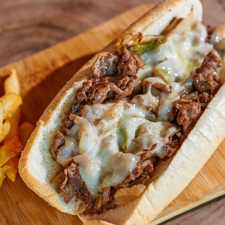 PHILLY CHEESE STEAK HOAGIE