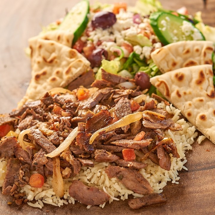 BEEF SHAWARMA PLATTER