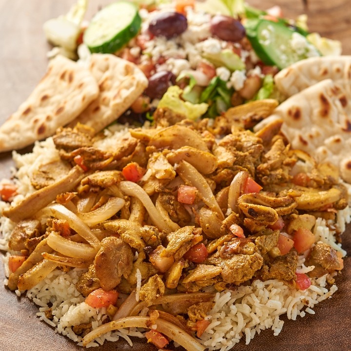 CHICKEN SHAWARMA PLATTER