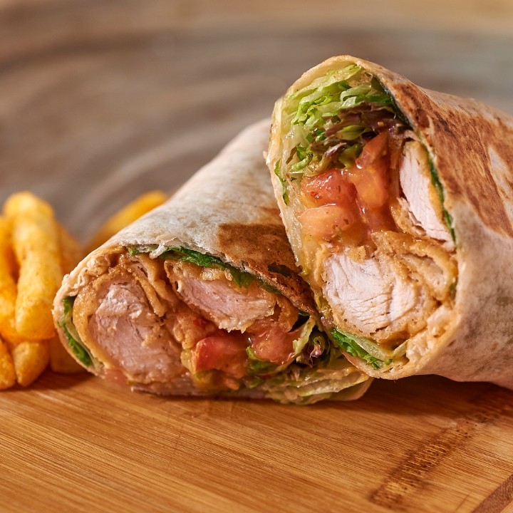 TEMPURA CHICKEN WRAP