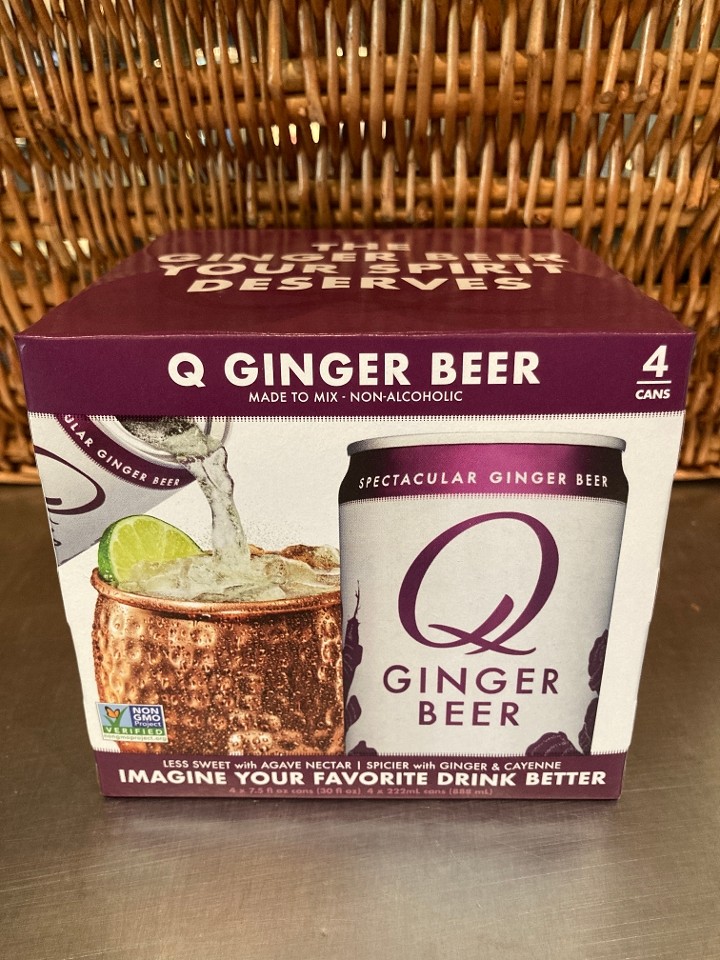 Q Ginger Beer 4-pack