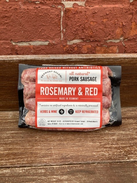 Rosemary And Red Wine Pork Sausage