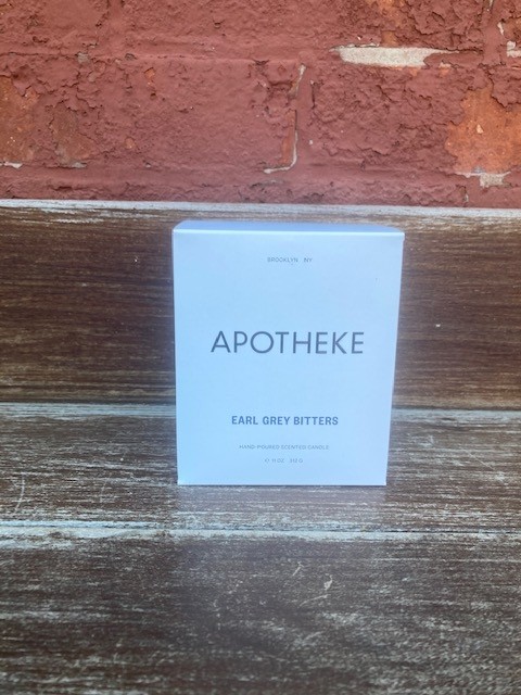 Apotheke Earl Grey Bitters Hand-poured Candle