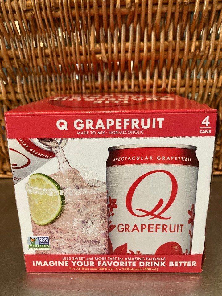 Q Grapefruit 4-pack