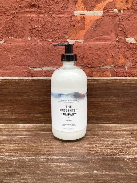 Unscented Company Lotion (refillable glass bottle)
