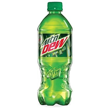 Mountain Dew Bottle 20oz.