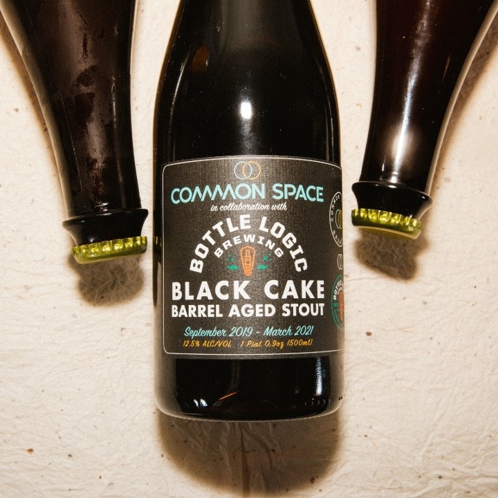 Black Cake bottle