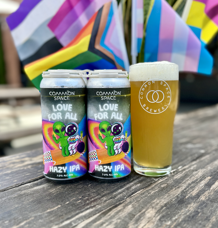 Love for All Pride Hazy IPA 4 Pack