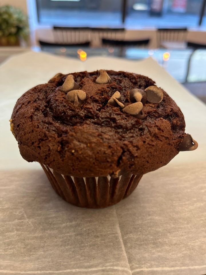 Chocolate chip Muffin (Double/Regular)
