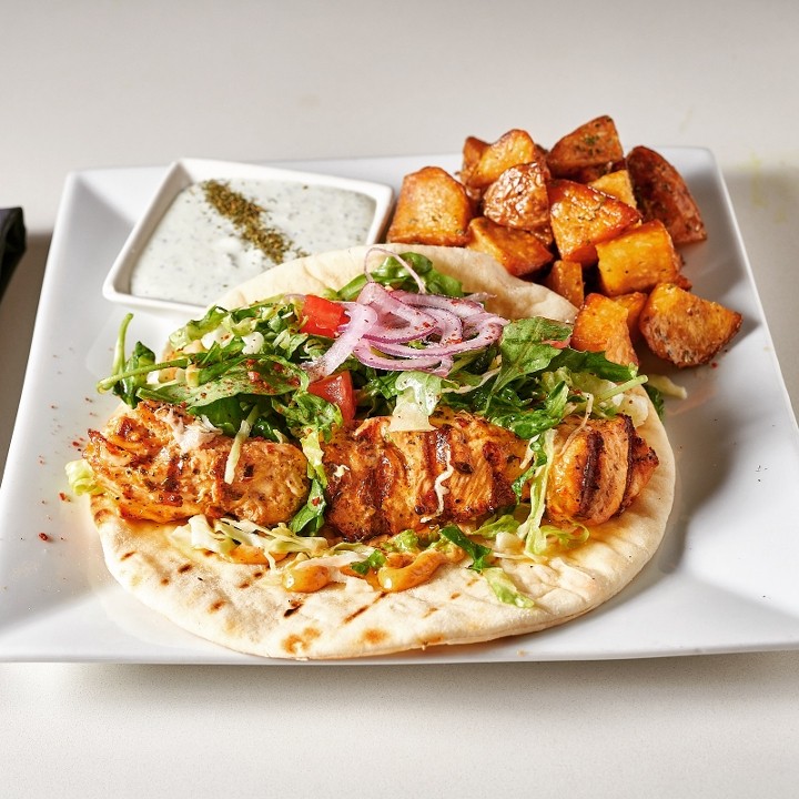 Chicken Kebab Lavash Wrap