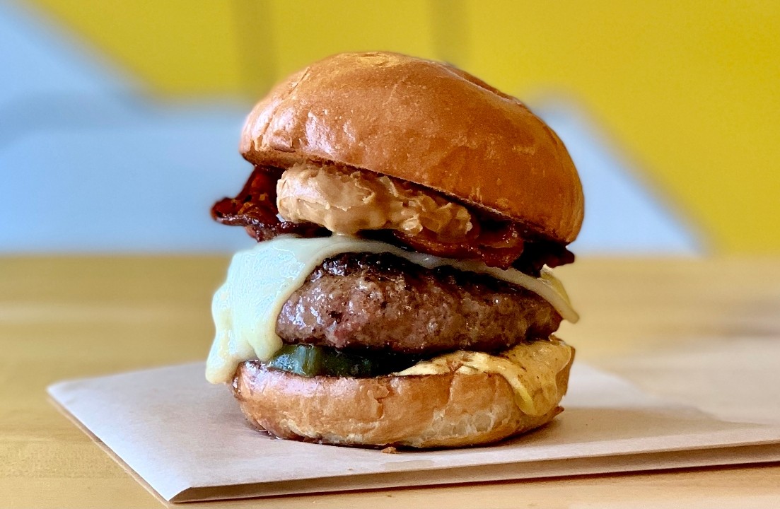 The Goober Burger - available at Orenco