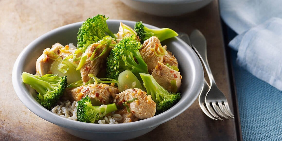 Steamed Chicken w/ Broccoli