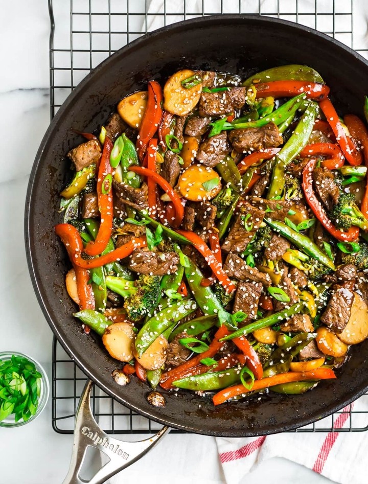 Beef W/ Chinese Vegetables