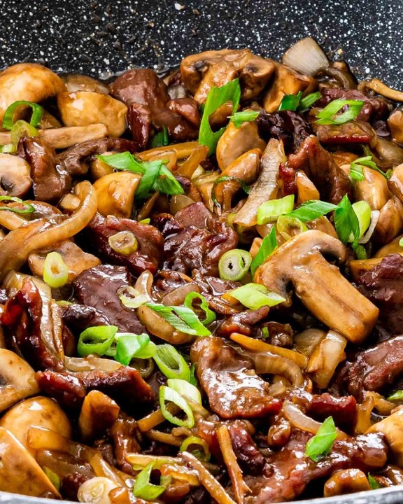 Beef W/ Mushrooms