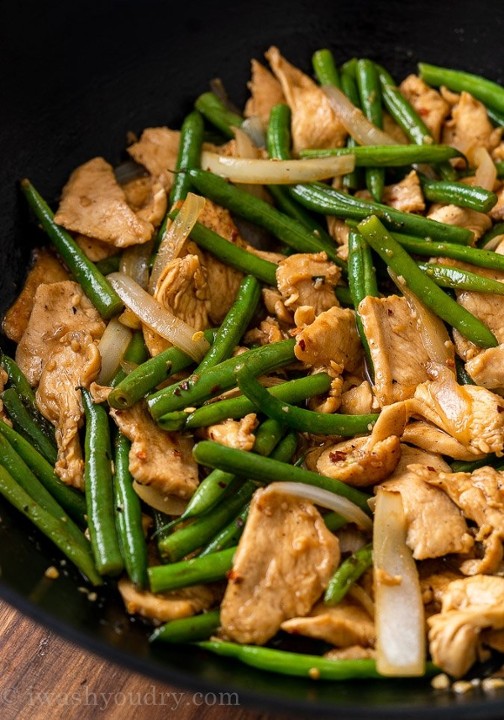 Steamed Chicken w/ String Beans