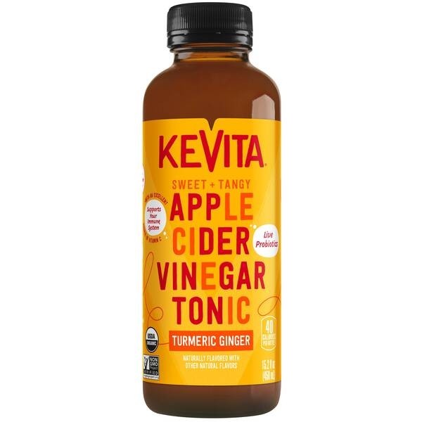 KeVita Apple Cider Vinegar Tonic Turmeric Ginger - 15.2oz Bottle